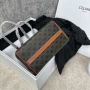 Celine Folded Cabas in Triomphe Canvas 27cm - 4