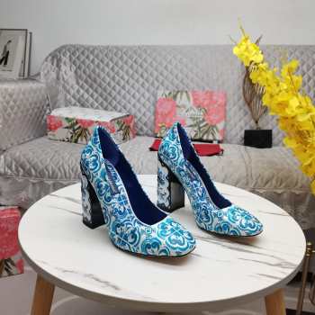 D&G blue high heels 11cm