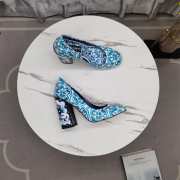 D&G blue high heels 11cm - 6