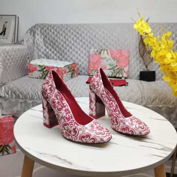 D&G red high heels 11cm