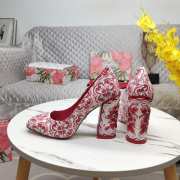 D&G red high heels 11cm - 4