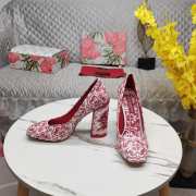 D&G red high heels 11cm - 5