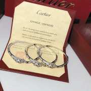 Cartier bracelet diamond silver - 4