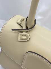 Delvaux Brillant Handbags In Beige 20x11x16cm - 3