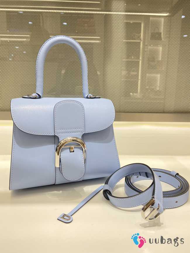 Delvaux sky blue brilliant handbags 20x11x16cm - 1