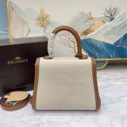 Delvaux Brown Brillant MM in Box Calf 24x12x19cm - 5