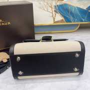 Delvaux Black Brillant MM in Box Calf 24x12x19cm - 6