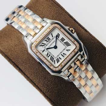 Panthère de Cartier gold diamond watch