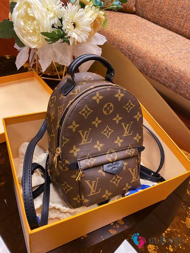 Louis Vuitton M41562 Palm Springs Backpack Mini Monogram Canvas - 1