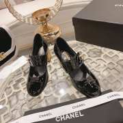 Chanel Mary Janes With Patent Goatskin Black - 2