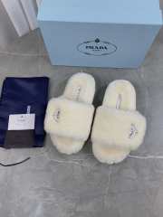 Prada shearling slides 3.5cm - 5