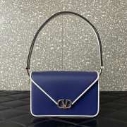 Valentino Garavani Letter In Blue 24x15.5x7cm - 1