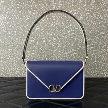 Valentino Garavani Letter In Blue 24x15.5x7cm