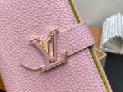 Louis Vuitton M81241 pink full leather wallet - 3