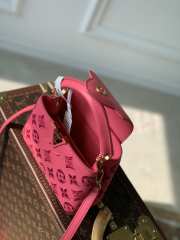 Louis Vuitton M22922 Capucines Pink Bag 21cm - 5