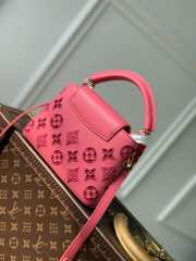 Louis Vuitton M22922 Capucines Pink Bag 21cm - 3