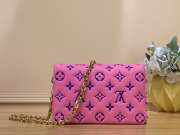 LV M80745 Pochette Coussin Pink Bag 20x14x8cm - 4