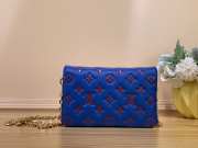 LV M80745 Pochette Coussin Blue Bag 20x14x8cm - 3