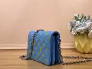 LV M80745 Pochette Coussin Sky Blue Bag 20x14x8cm - 6