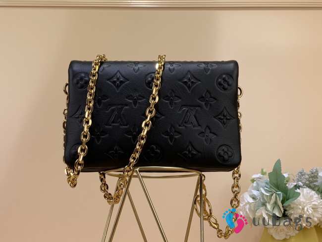 LV M80745 Pochette Coussin Sky Full Black Bag 20x14x8cm - 1