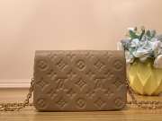 LV M80745 Pochette Coussin Sky Brown Bag 20x14x8cm - 4