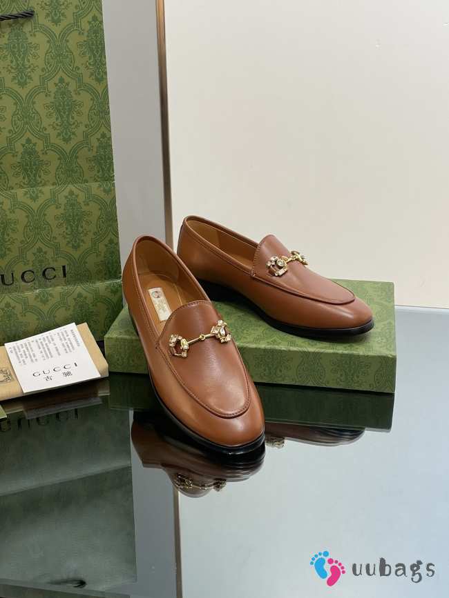 Gucci brown loafers 1.5cm - 1