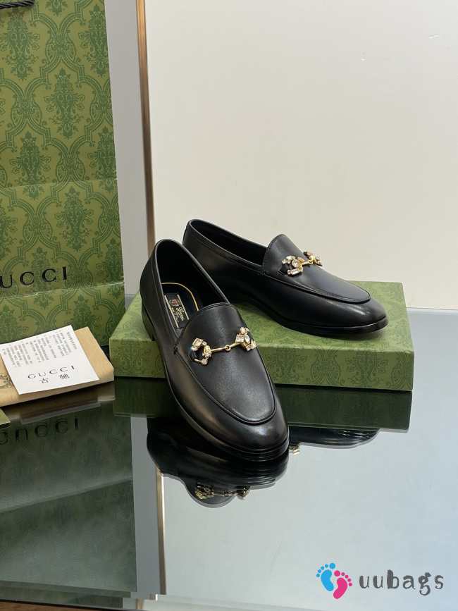 Gucci black loafers 1.5cm - 1