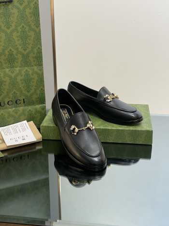 Gucci black loafers 1.5cm