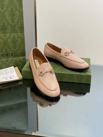 Gucci pink loafers 1.5cm