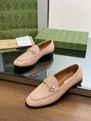 Gucci pink loafers 1.5cm - 2