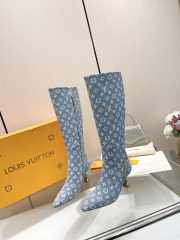 Louis Vuitton Denim Boots 01 6.5cm - 1