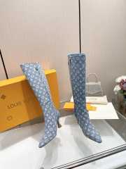 Louis Vuitton Denim Boots 01 6.5cm - 4