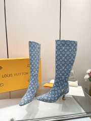 Louis Vuitton Denim Boots 01 6.5cm - 2