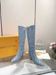 Louis Vuitton Denim Boots 01 6.5cm - 3