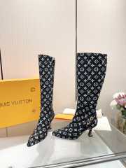 Louis Vuitton Denim Boots 02 6.5cm - 6