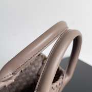 Bottega Veneta Mini Cabat In Brown 22x6.5x15.5cm - 4