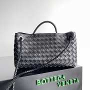 Bottega Veneta Andiamo Leather Black Bag 29x18x10cm - 6