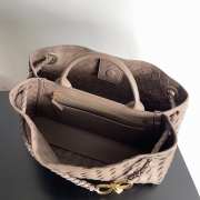 Bottega Veneta Andiamo Leather Tan Bag 29x18x10cm - 6