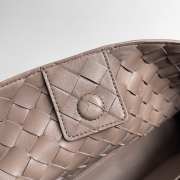 Bottega Veneta Andiamo Leather Tan Bag 29x18x10cm - 3