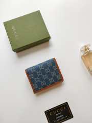 Gucci 1955 blue horsebit card holder 11x8.5x3cm - 6