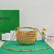 Bottega Veneta Mini Gold Sardine Bag 20x12x2.5cm - 1