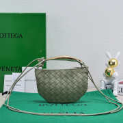 Bottega Veneta Mini Green Mint Sardine Bag 20x12x2.5cm - 1