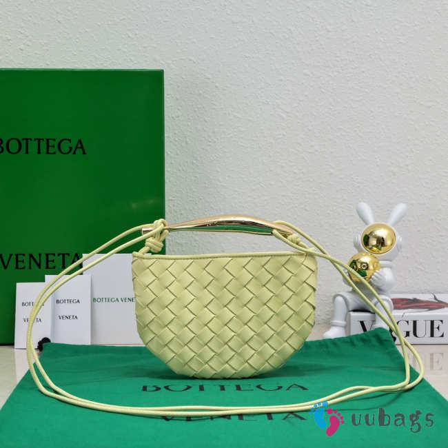 Bottega Veneta Mini Green Sardine Bag 20x12x2.5cm - 1