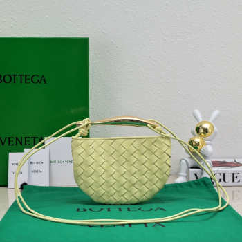 Bottega Veneta Mini Green Sardine Bag 20x12x2.5cm