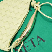 Bottega Veneta Mini Green Sardine Bag 20x12x2.5cm - 3