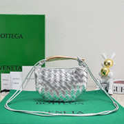 Bottega Veneta Mini Silver Sardine Bag 20x12x2.5cm - 1