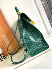 Goyard Saint Léger green backpack 33x35x15cm - 6