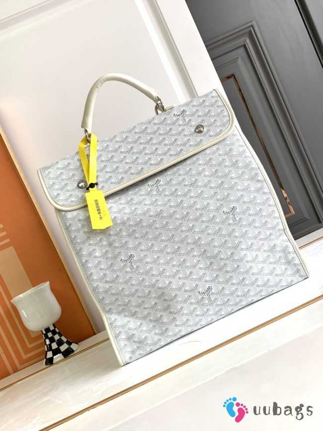 Goyard Saint Léger white backpack 33x35x15cm - 1