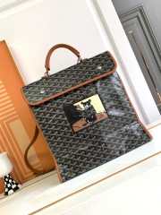 Goyard Saint Léger brown backpack 33x35x15cm - 1