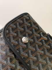 Goyard Saint Léger black backpack 33x35x15cm - 6